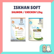 ISKHAN SOFT Dog Food Kibbles 1.2kg |Salmon Chicken