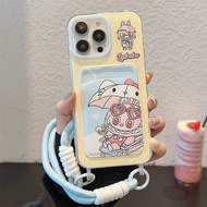 labubu iphone case labubu case labubu phone case Apple 15promax Cartoon Fake Labubu iPhone16 Phone C