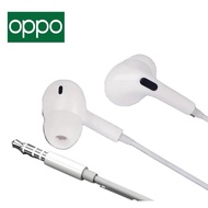 Oppo A77 A12 A16 A31 A3S A5S A5 A9 2020 A54 A74 A95 A94 RENO Series Earphone Stereo Handsfree Audio Headset 3.5mm Earbud