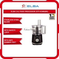 Elba 2.4L Food Processor EFP-K2480(BK) (Black)