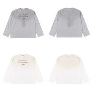 Acne Studio Spring Autumn New Style Hot Rhinestone Men Women Same Style 1996 Letter Printed Distress