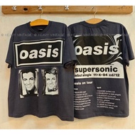 [OASIS] SHAKERMAKER '94 Bio Washed Tour shirt USA Label vintage Rock Band heavy