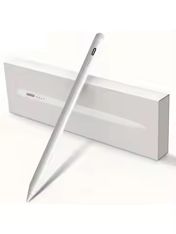 Universal Capacitive Stylus Pen for /Ios/Android, Rechargeable Capacitive Pencil [2 Stylus Tips + 1 