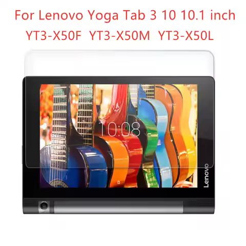 9H Tempered Glass Screen Protector For Lenovo Yoga Tab 3 10 YT3-X50 X50M X50F 10.1" Tablet Bubble Fr