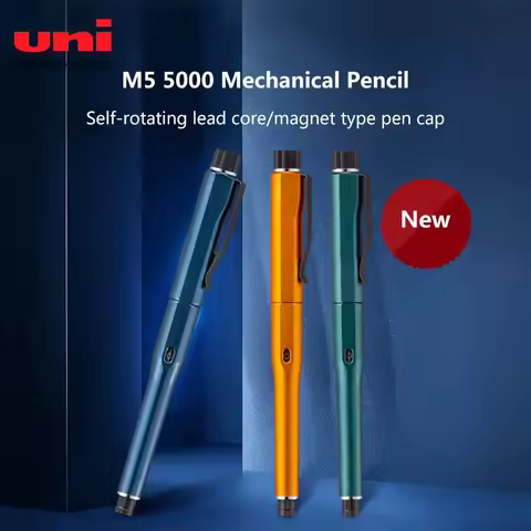 Uni Mechanical Pencil Kurutoga Dive M5-5000 Rotation Core Auto Upgraded Technology 0.5mm Draft Writi