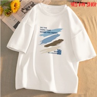 Oversize Wanita - Kaos Distro cat paint WANITA - COD T-shirt Kaos Streetwear Oversize - Baju Kaos Di