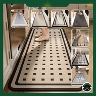 40*60 / 40*120cm Diatome Mud Floor Mat Non Slip Long Carpet Strong Water Absorption Murah Alas Kaki 