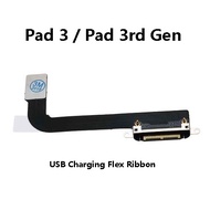 Pad 3 ( A1396 A1416 A1403 A1430 )  USB Data Charging Port Charger Plug in Connector Flex Cable Ribbo