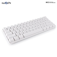 IWACHI คีย์บอร์ด ไร้สาย IK-3 มี61ปุ่ม Keyboard Blue-switch สามารถกดปุ่มพร้อมกันได้ทั้งแป้น คอมพิวเตอ