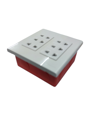 6 Gang Universal Outlet with Utility ( Panasonic) WEG6806+(6XWEG10919-5)+Utility