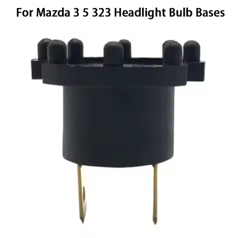 NEW 1PCS For Mazda 3 5 323 Headlight Bulb Bases Genuine For Mazda 2 De 3 323 Bk Bj Headlamp Socket H