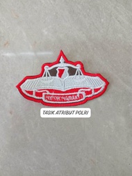 WING BRIVET POLRI BORDIR BIASA/TIDAK TIMBUL