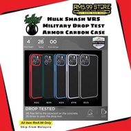 Mi Redmi (Carbon Fiber HULK SMASH VRS Military Drop Test Armor Case)11s 10T 11 Lite Poco X3 M3 M4 Pr