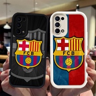 N135 Barcelona Black and White Silicone Casing for OPPO A52 Reno 6 4 A92 5 A72 5G Case