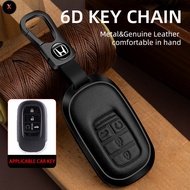 XS Cover Kunci HONDA HRV 2022 - 2025 CRV Civic FE 2024 - 2025 Leather Key Case Cover Accessories