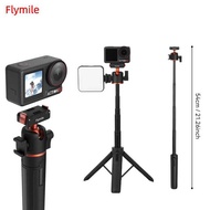 Magnetic Tripod Selfie Stick for DJI 5 Pro/4/3/Osmo 360 with Quick Release Base, Adjustable Length A