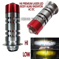 H6 Laser Led Premium Ac/Dc Headlamp 24w Premium/H6 Super Led Laser 6-85V Headlamp Best quality/H6 le
