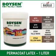 （Hot sale）Boysen Permacoat Latex Paint for Cement / Concrete - 1 Liter