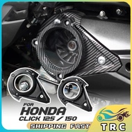 MOSFOX CLICK V2 / CLICK V3 / CLICK V4 PULLEY COVER WITH TRANSPARENT SCREEN FOR HONDA CLICK V2 / V3