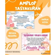 7-month envelope - FREE Custom Writing - 7-month thanksgiving