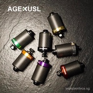 【In stock】AGEKUSL Bike Carbon Fiber Spring Shock Absorber Titanium Screw Unionjack Suspension Springs Fit Brompton 3Sixty Pikes Royale Camp Crius Trifold Folding Bicycle 4LOQ