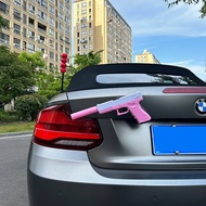 Glock Car Tail Pendant Car outside Concealer Funny Toy Gun Doll Battery Car Trunk Decoration Ornamen
