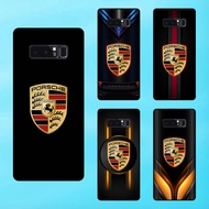 Samsung Note 8 Black Bezel Car Porsche Phone Case