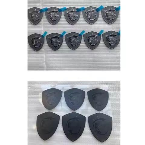 LOGO metal stickers for MSI GT76 GP66 GP76 GS75 GE73 GL73 GL65 GE66 GS73