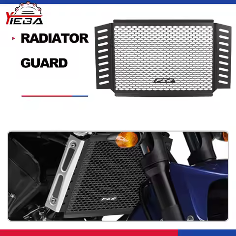 For Yamaha FZ6 FZ-6 / FZ6 FAZER 2007 2008 2009 2010 Motorcycle Accessories Radiator Guard Protector 
