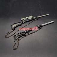 1:12兵人武器neca配件figma玩具狙擊槍模型shf手辦6寸7人偶mezco【精品】