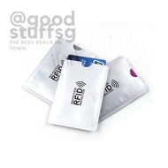 [SG FREE ] 10pcs Anti-Scan NFC Card Sleeve Credit Card RFID Protector Anti-magnetic Card Holder