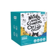 Cature Tofu Cat Litter Natural Wood/Tofu Clumping Non Stick to Paws and Tray็ซ็ -20L/8KG-18L/7.2KG