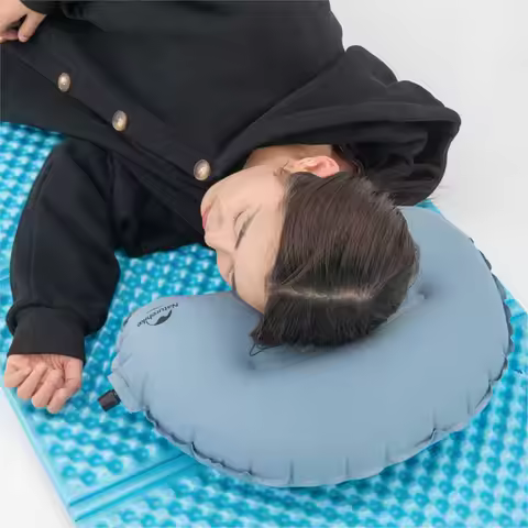 Naturehike 250g Ultralight Sponge Automatic Inflatable Pillow Portable Household Office Outdoor Soft