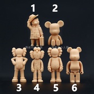 1/64 Violent Bear KAWS Trendy Play Paddington Bear Miniature Model Ornaments Mini Figure