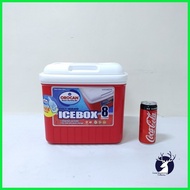 ◐ ◄ OROCAN BRAND COOLER BOX / ICE BOX CHEST INSULATED COOLER BOX 8-LITERS FOOD CONTAINER