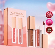 O.TWO.O 2PCS Matte Liquid Lipstick/2PCS Matte Liquid Lipstick