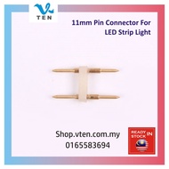 Pin Distance 11mm 2 pin Copper Pin Connector For LED Strip Light Pin Connector 2 Pin Penyambung