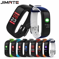 J1 Smart Wristband Color Display Fitness Tracker Bracelet Heart Rate Monitor Blood Pressure IP67 Wat