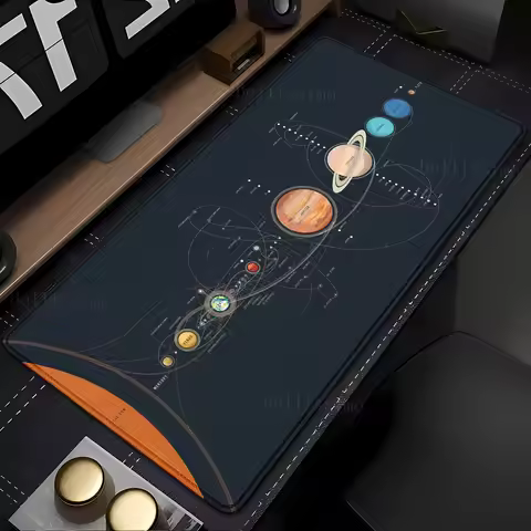 mouse pad Gamer Space Universe Solar System New Home Computer teclado Mousepad Soft offices accessor