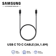 SAMSUNG USB CABLE TYPE C TO TYPE C (3A,1.8M)
