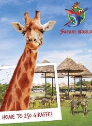 บัตรซาฟารีเวิลด์ Safariworld เข้า 2 โซน + ล่องเรือ