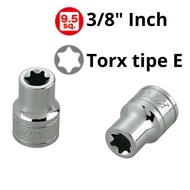 MATA KTC Torx Socket Wrench Type E 3/ 8" Inch 5 mm - 16 mm Torx Wrench No. B3-E5~E16 Original Japan