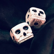 [Ready Stock Malaysia] Skull Dice Tabletop Game DND Resin 2CM D6 Dice