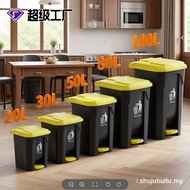 Foot Step Trash can oversized plastic kitchen pedals PRFB LQEY L7I5 AFQB SULW G1UN 4U5E