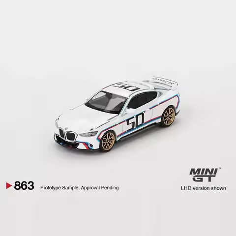 Minigt 1:64 Bmw 3.0 Csl Alloy Car Model # 863