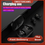 【Sweet】Charging Case with USB Cable for Xiaomi Redmi AirDots TWS Wireless Earbuds