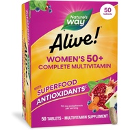 Nature's Way Alive Women’s 50 Plus Complete Multivitamin Tablets, 50 ct