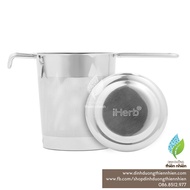 Dụng Cụ Lọc Trà iHerb Bằng Thép Không Gỉ Nhỏ Gọn Tiện Lợi