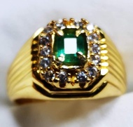 Natural Emerald Beryl Zambrud Colombia Ce Minor Asli Top Luster