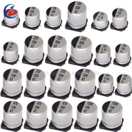 Capacitor Aluminum electrolytic capacitor SMD 25V 35V 50V 1UF 10UF 22UF 47UF 100UF 220UF 330UF 470UF